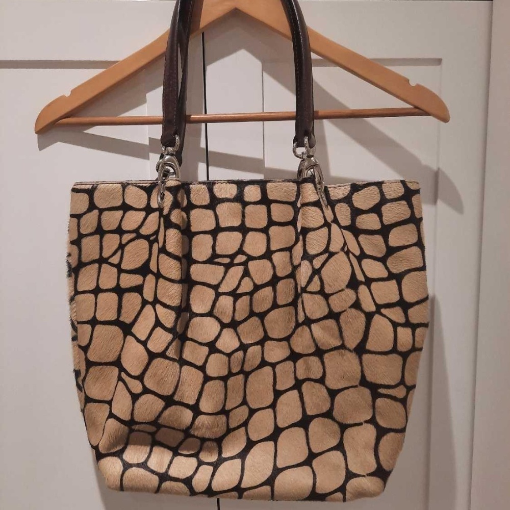 MAIRZIO TAIUTI GENUINE LEATHER MADE IN ITALY HAND BAG PURSE IN EXCELLENT CONDITI